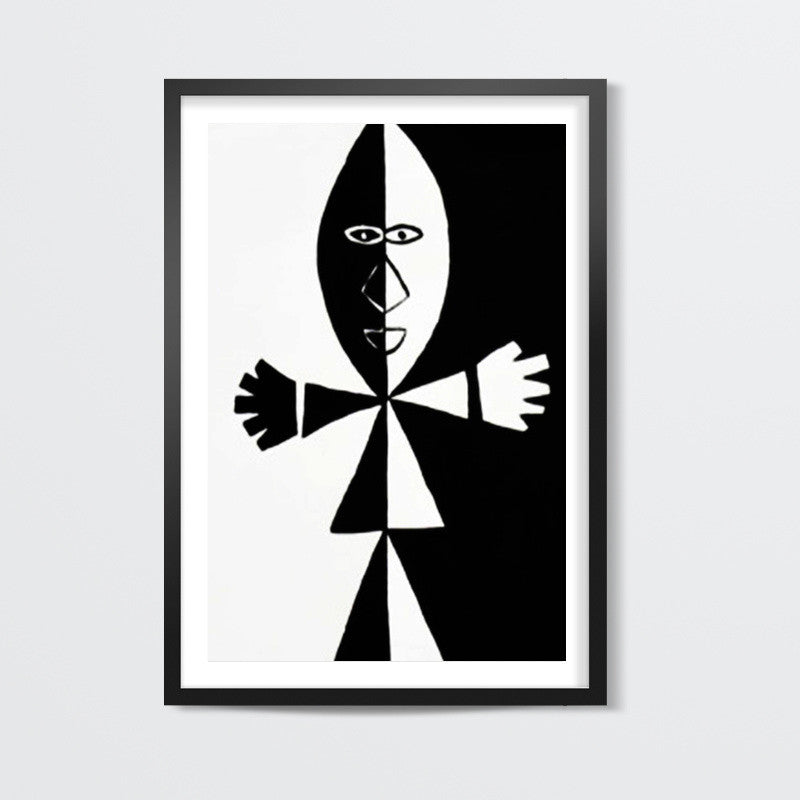 Black and White Alternative Creative Wall Art