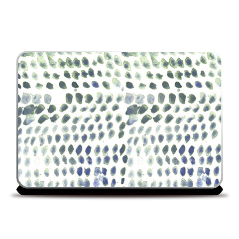 Flowing dots Laptop Skins
