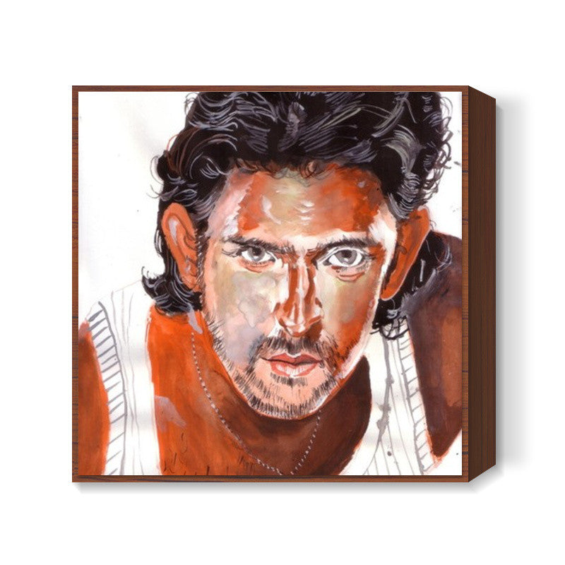 Hrithik Roshan is a dedicated superstar Square Art Prints