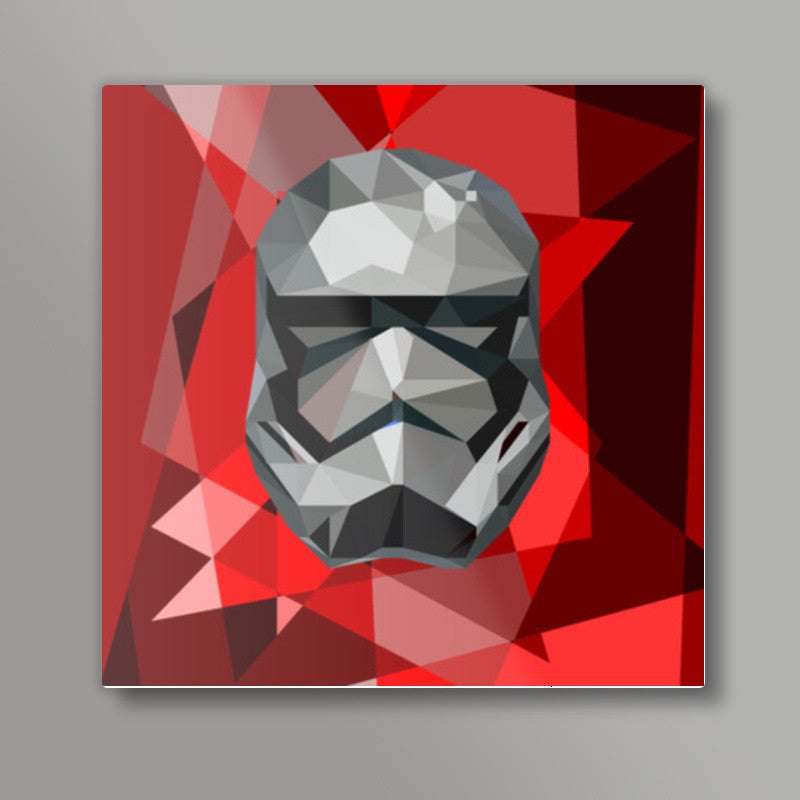 Stormtrooper Star Wars 2 Square Art Prints