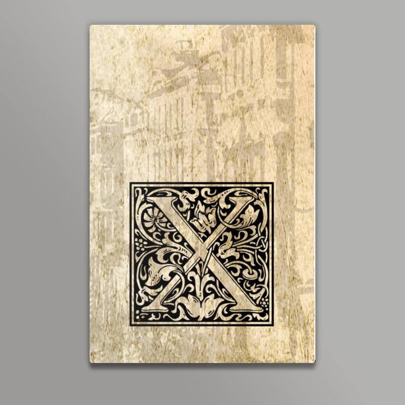 Ornate X Wall Art