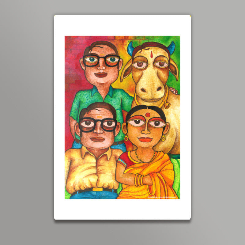 Our Desi Bride Wall Art