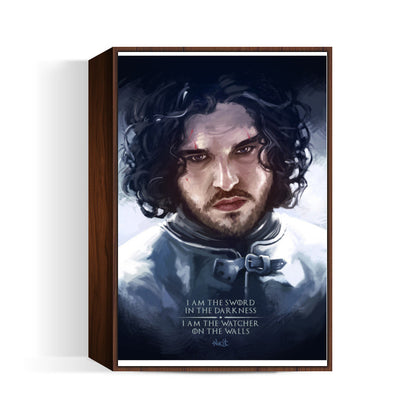 Jon Snow | the watcher Wall Art