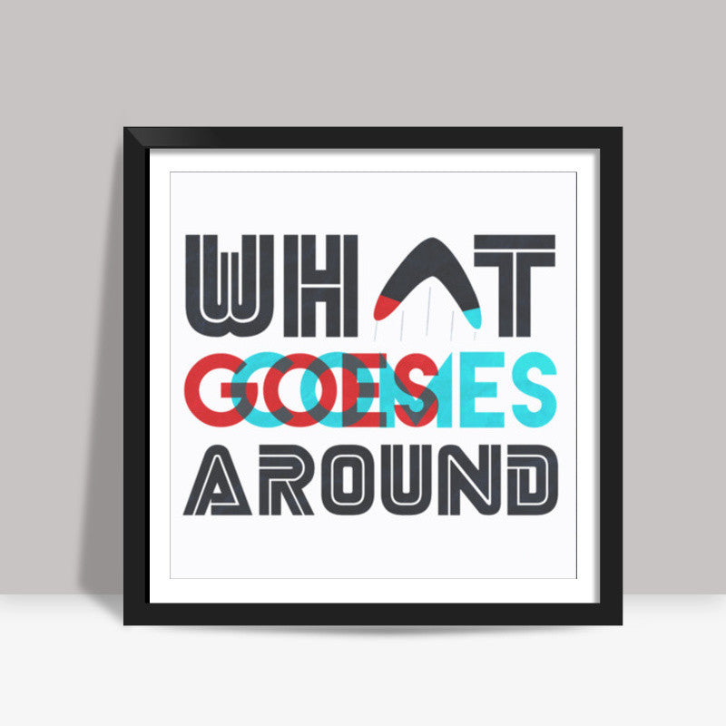 boomerang Square Art Prints