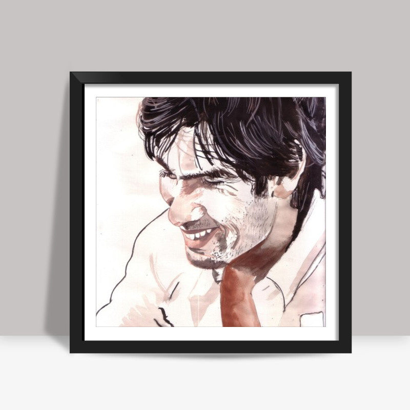 Shahid Kapoor is fast emerging as a versatile actor Square Art Prints