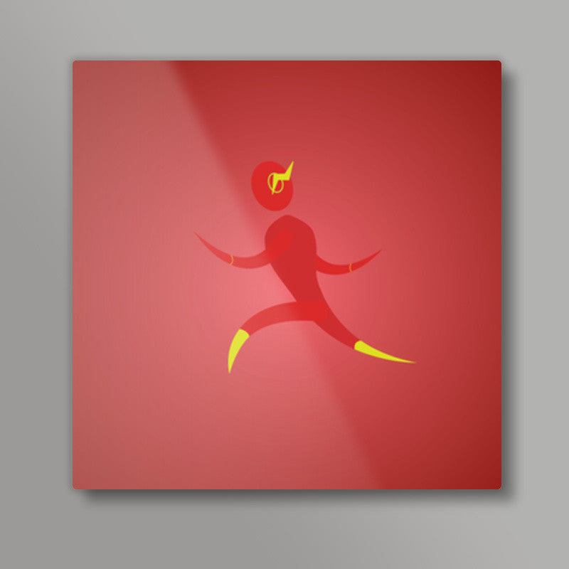 The Flash Square Art Prints