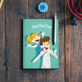 Cute Girl With Dad Fathers Day | #Fathers Day Special  Notebook