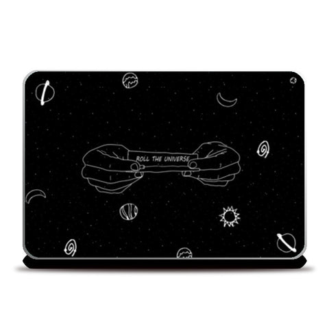 roll the universe Laptop Skins