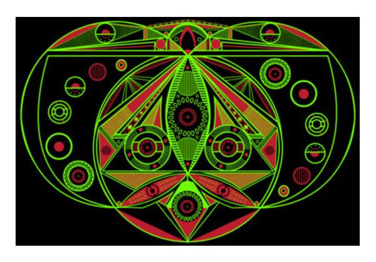 PosterGully Specials, The Third Eye (Nocturnal) ! Wall Art