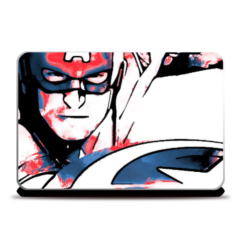 Laptop Skins, Captain America Movie Comic Character Laptop Skin Artwork