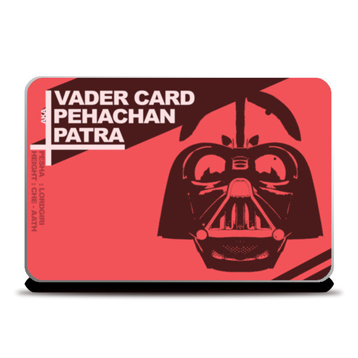 Laptop Skins, VaderCard aka Pehachan Patra Laptop Skins