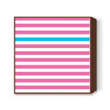 Happy Stripes 2 Square Art Prints