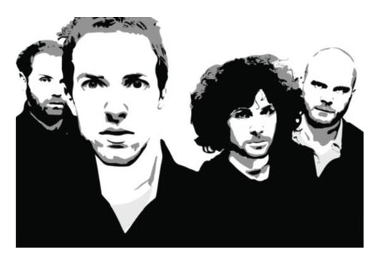 PosterGully Specials, COLDPLAY Wall Art