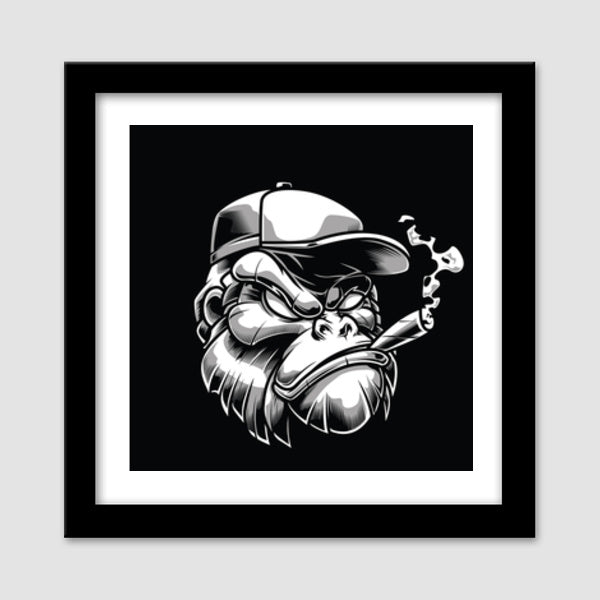 Thug Life Premium Square Italian Wooden Frames