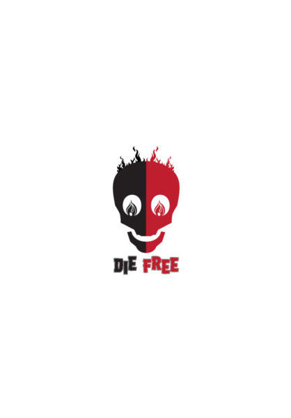 Die Free Horror Skull Art PosterGully Specials
