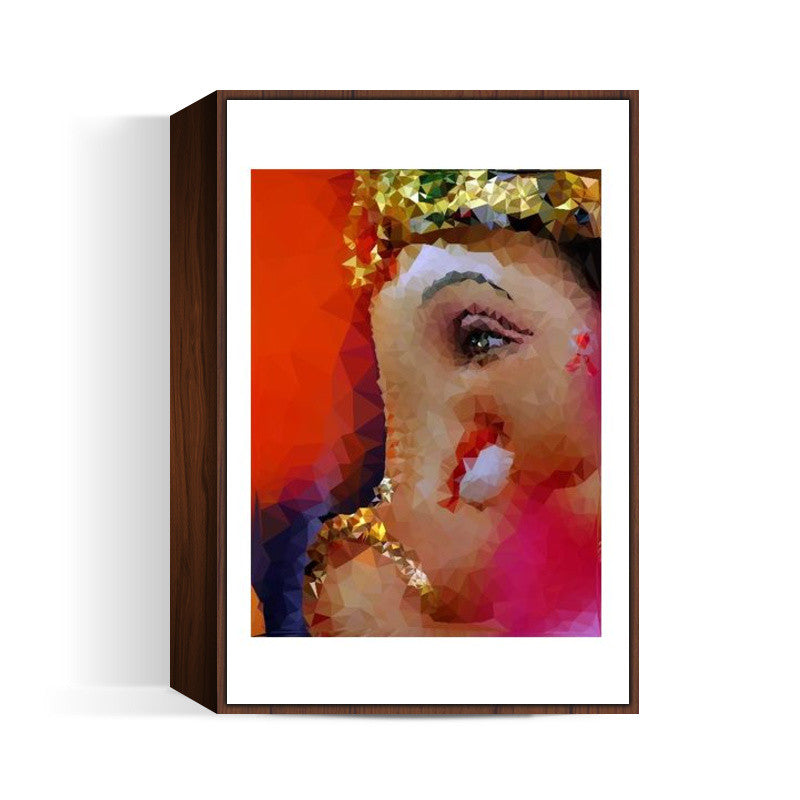 Ganpati Low Poly Wall art