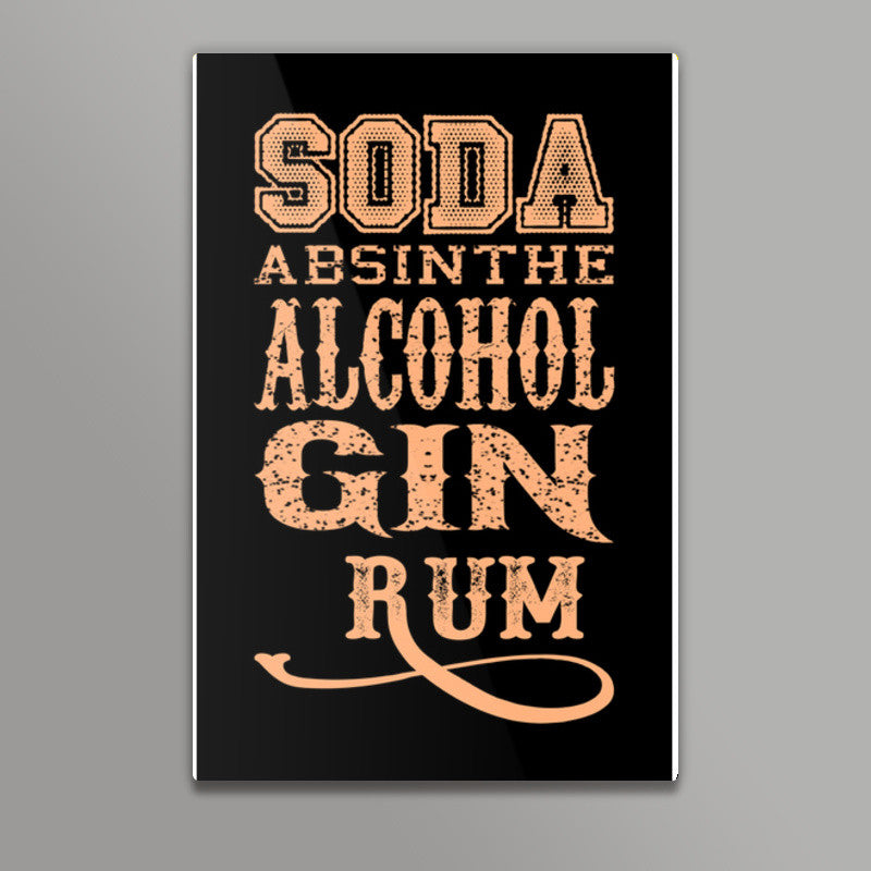 ALCOHOL Wall Art