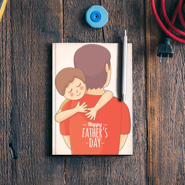 Father Holding Son Fathers Day | #Fathers Day Special Notebook