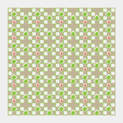 Woven Pattern 3.0 Square Art Prints