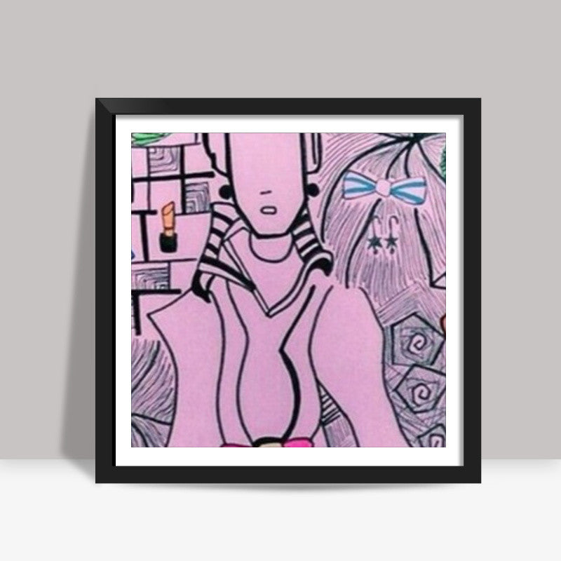 devil wears prada Square Art Prints