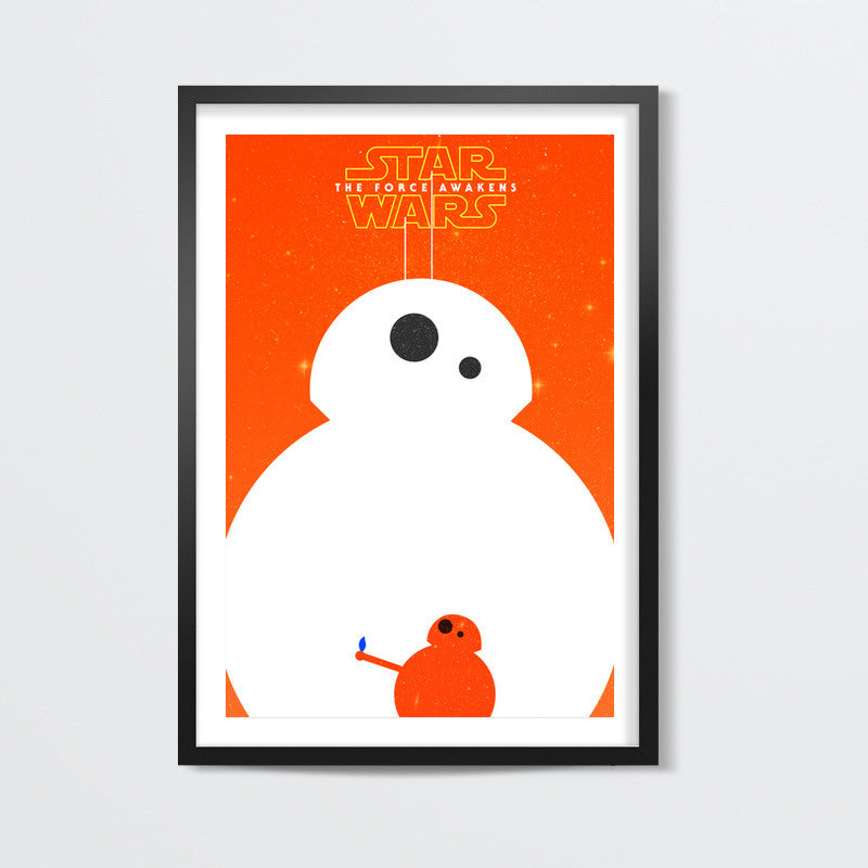 BB-8 MINIMAL POSTER Wall Art