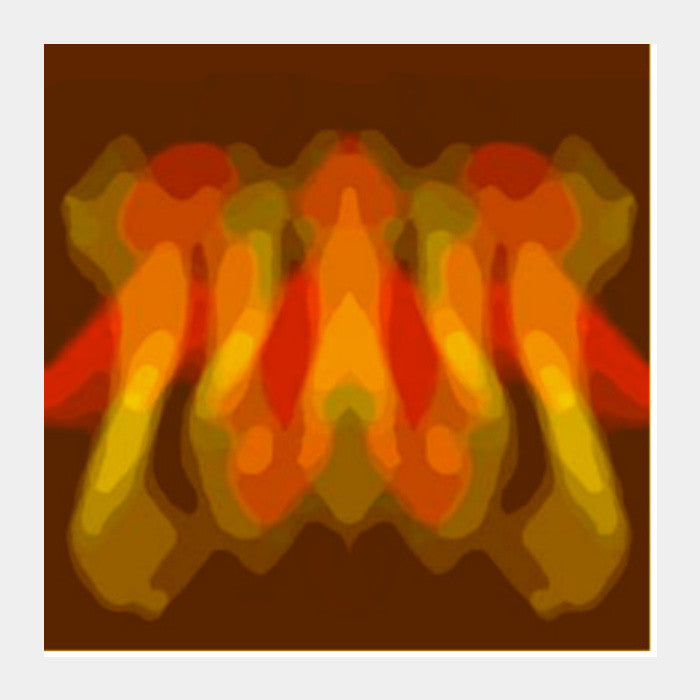 Square Art Prints, Tribal Dance Square Art Prints
