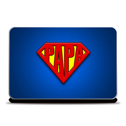 SUPER-PAPA | Fathers Day Laptop Skins