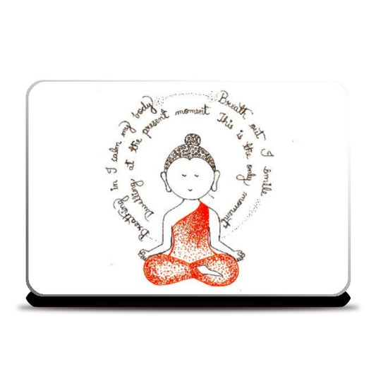 Laptop Skins, Smiling Buddha, - PosterGully