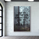 Taylor Swift Out of the woods song lyrics song Wall Art