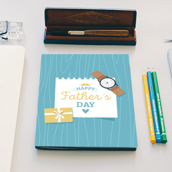 Fathers Day Greeting with Gift | #Fathers Day Special Notebook