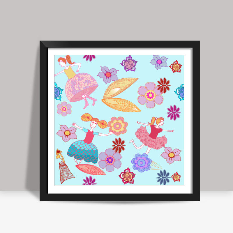 FAIRY LAND! Square Art Prints