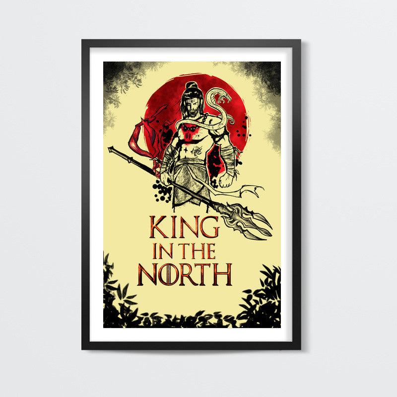 Shiva-king in the north Wall Art