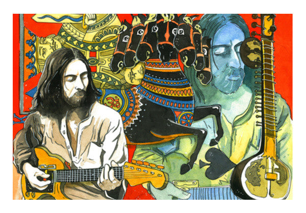 George Harrison - Dark Horse Wall Art