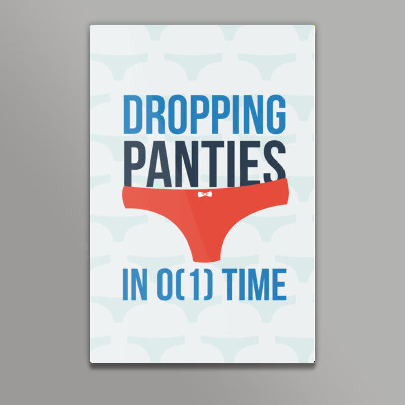 Dropping Them Like Coders Wall Art