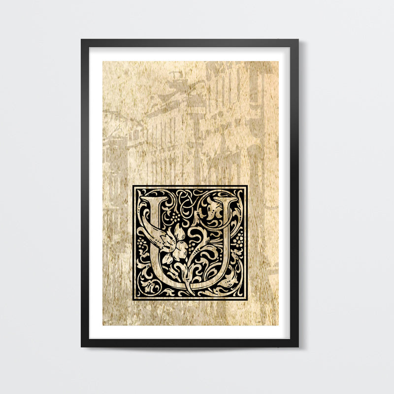 Ornate U Wall Art