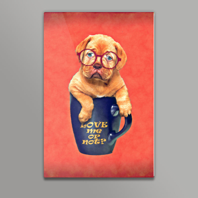 cute dog Wall Art