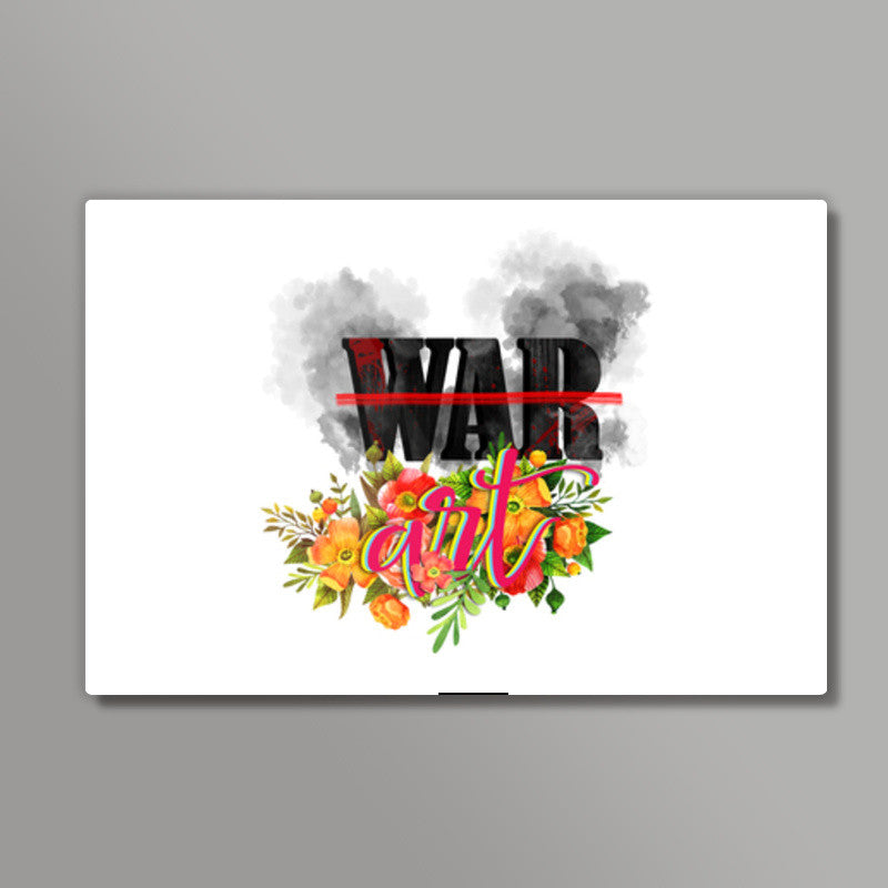 Stop war-Make art Wall Art