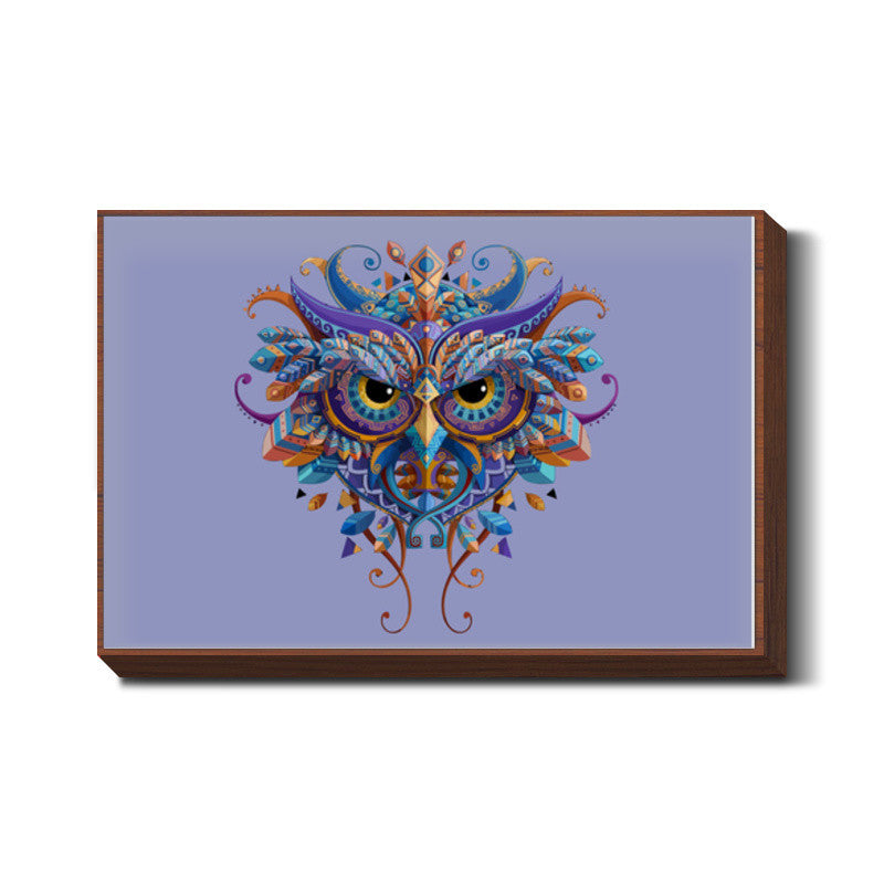 Owl Tribe Genius Wall Art