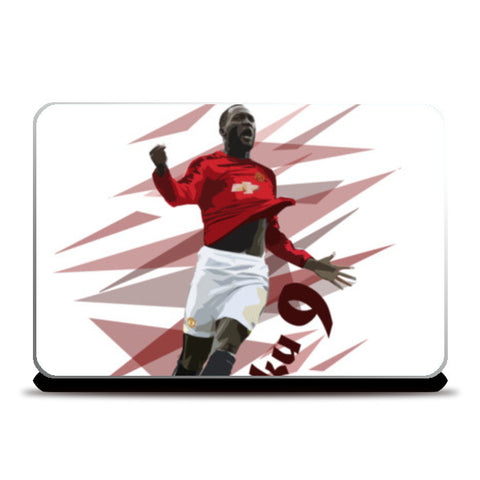 Lukaku Manchester United FC Laptop Skins