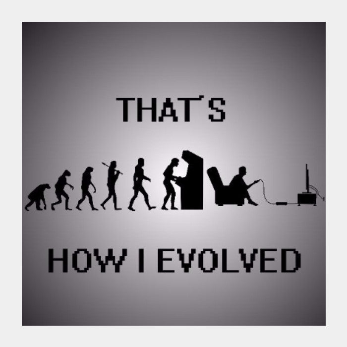 Square Art Prints, Gaming Evolution Square Art | Shivansh Budakoti, - PosterGully