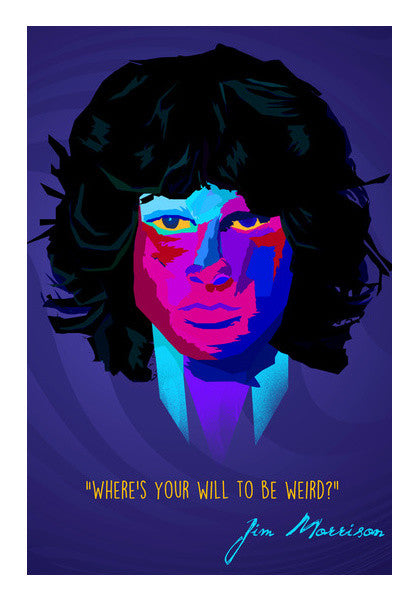 Jim Morrison POP Wall Art