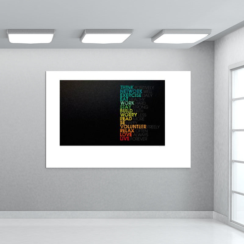 Daily Motivation Wall Art
