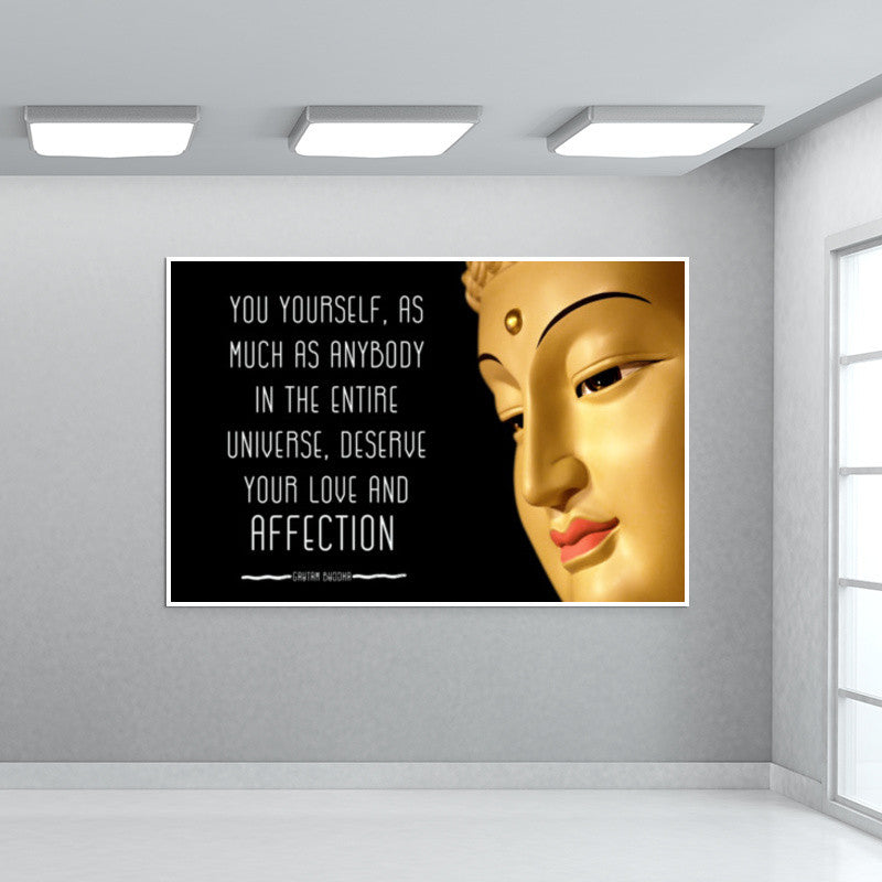 Buddha Quote about YOU Wall Art