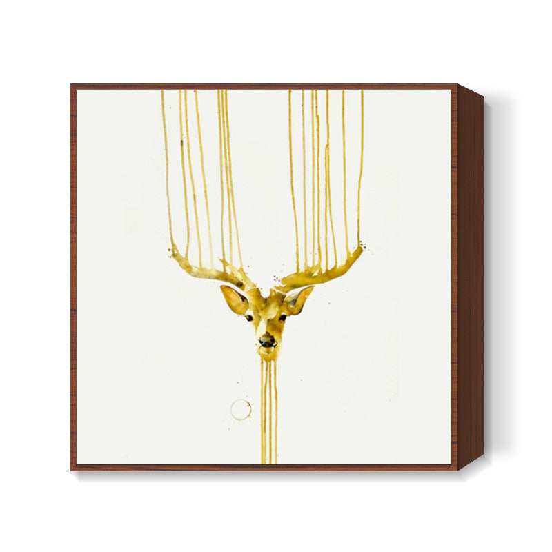 Dear Deer | Nikunj Prajapati Square Art Prints