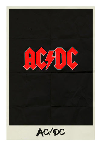 AC/DC MINIMAL ALBUM ART Wall Art