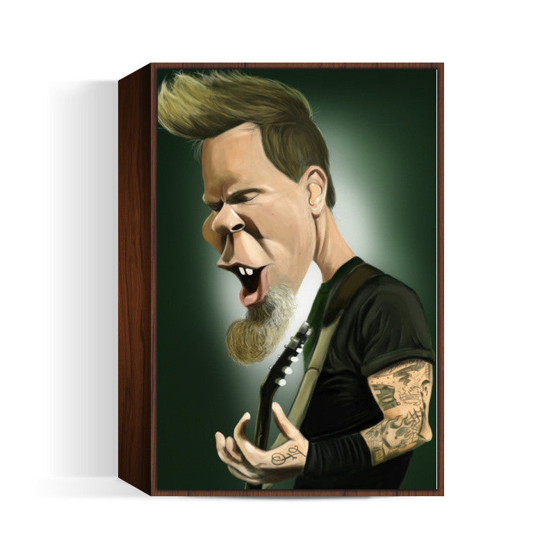 James Hetfield | Metallica | Caricature Wall Art