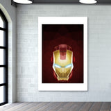 Iron Man Polygonal Wall Art
