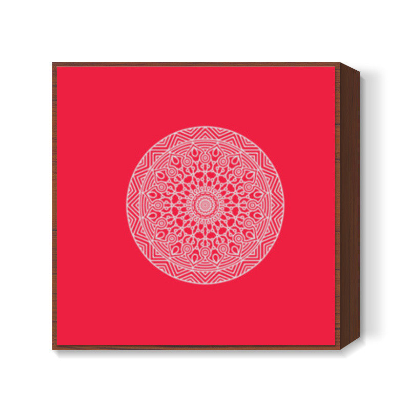Rangoli Art Square Art Prints