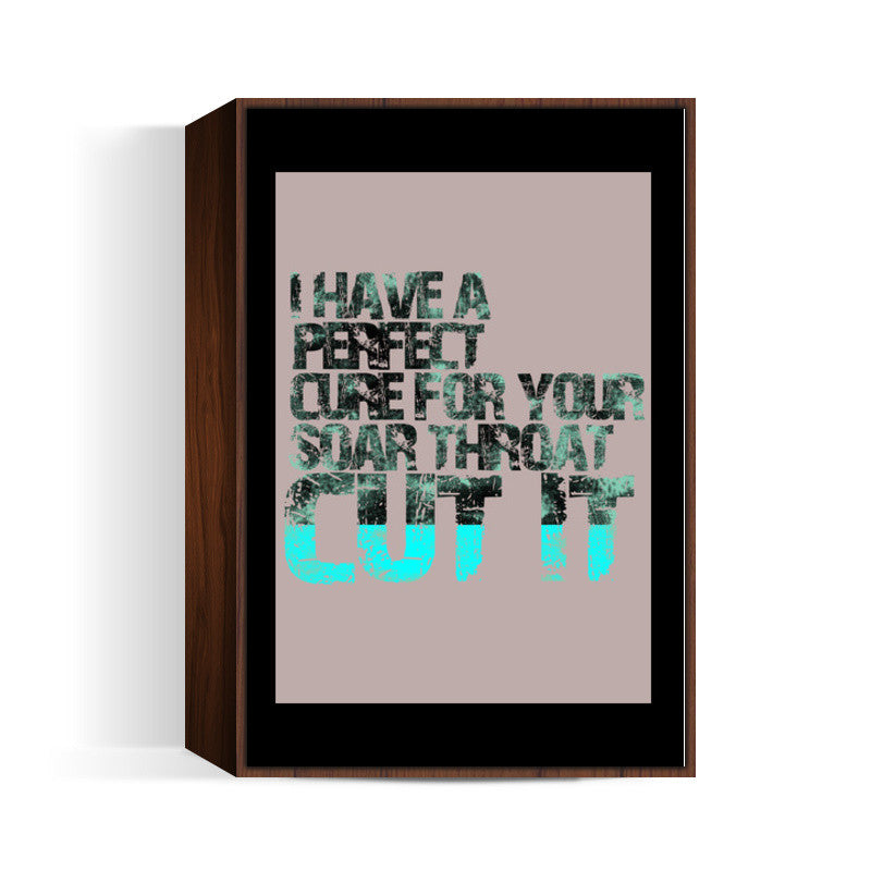 Cut It Wall Art
