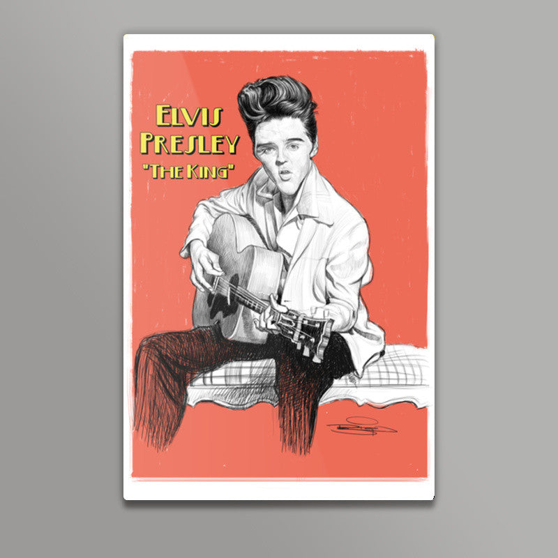 Elvis The King Wall Art